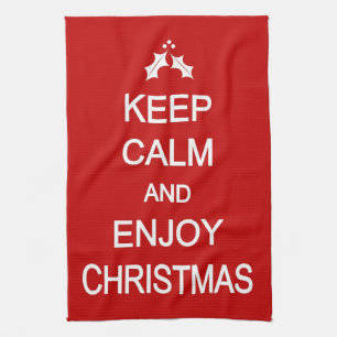 Humorvolles WeihnachtsGeschirrtuch Küchentuch