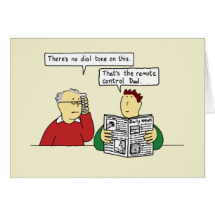 Humour d'anniversaire pour le papa plus âgé