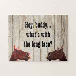 Humour de cheval Jigsaw Puzzle