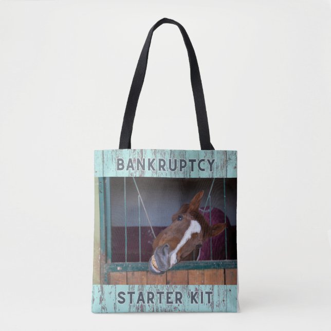 Humour de cheval : Sac fourre-tout de trousse de d (Devant)