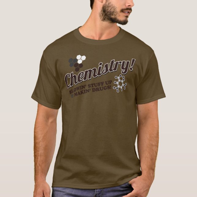 Humour de chimie, cadeaux pour le T-shirt de geek (Devant)
