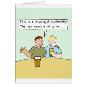 Humour de dessin de relations homosexuelles mascul