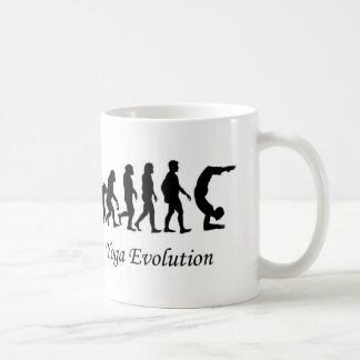 Humour de "évolution de yoga" de tasse de yoga
