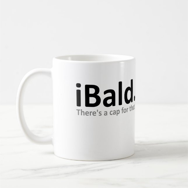 humour de la Coupe iBald Funny Mug (Gauche)