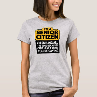 Humour de la vieillesse Unisex T-shirt