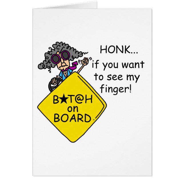 Humour de rage de route (Devant)