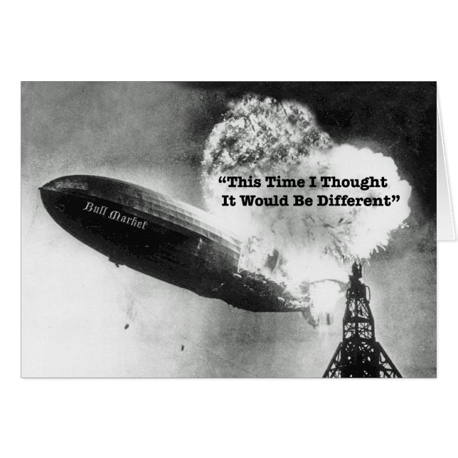 Humour d'écroulement du marché Bull (Devant horizontal)