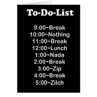 Humour drôle de travail de carte de collègue