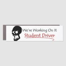Humour du conducteur étudiant