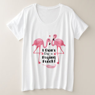 Humour Flamant rose amusant - Je ne donne pas un v