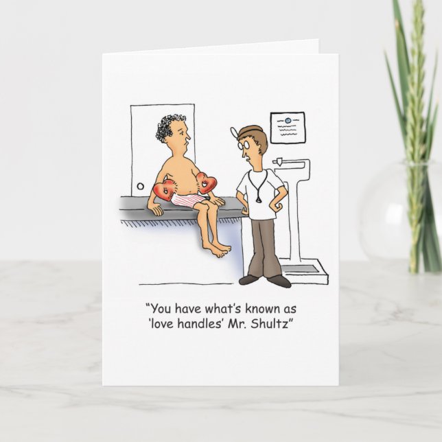 Humour Get Well bald auf Card Karte (Vorderseite)