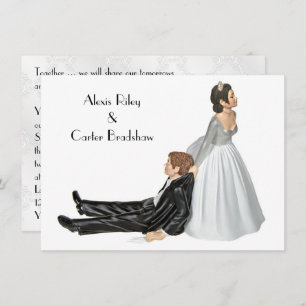 Humour mariage Sur Invitation Blanche