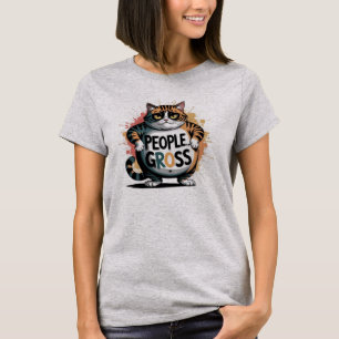 Humour narcissique Unisex T-Shirt PEOPLE...GROSS