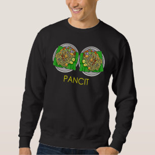 Humour Panest Filipinos Dining Cuisines Illustra Sweatshirt