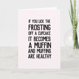 Humourous Geburtstagskarte Karte