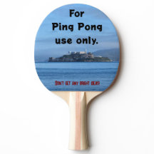 Humourous Ping Pong Paddel