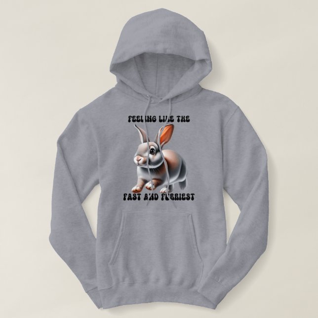 Humous Bunny Rabbit Hoodie (Design vorne)