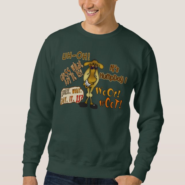 Hump Day Camel Sweatshirt (Vorderseite)