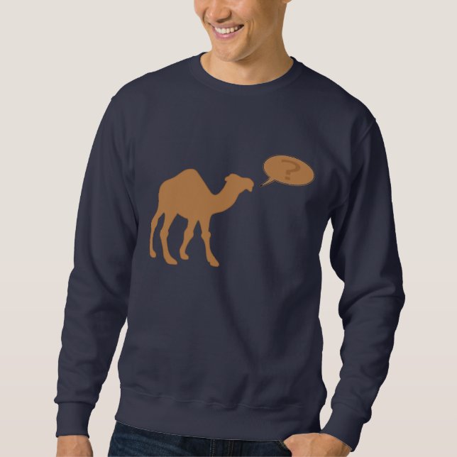 Hump Day Camel Sweatshirt (Vorderseite)