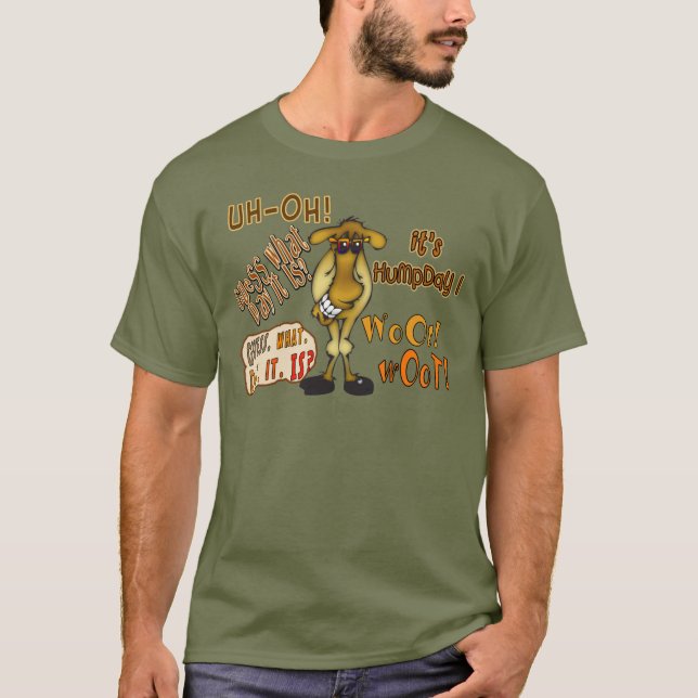 Hump Day Camel T-Shirt (Vorderseite)