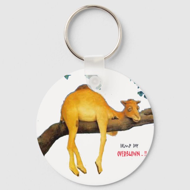 Hump Day Camel .. überschwänglich Schlüsselanhänger (Vorderseite)