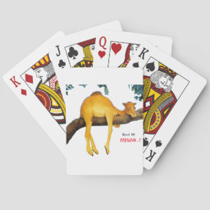 Hump Day Camel .. überschwänglich Spielkarten