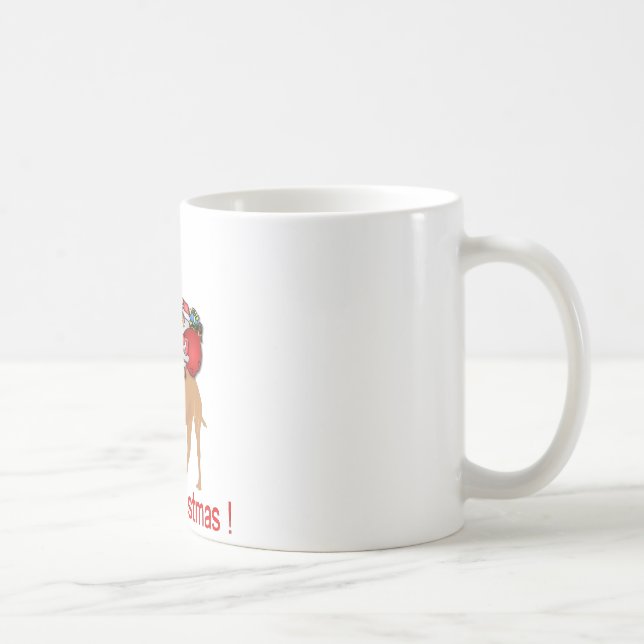 Hump Day Camel Weihnachten mit dem Weihnachtsmann Kaffeetasse (Rechts)