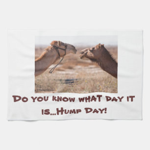 Hump Day Camels Handtuch
