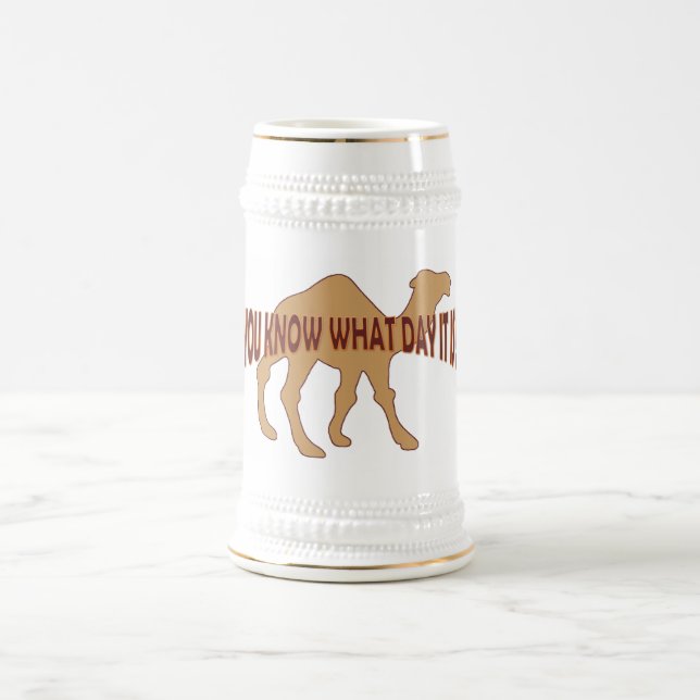 HUMP DAY HUMP DAY CAMEL BIERGLAS (Mittel)