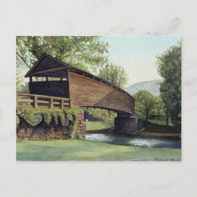 Humpback Bridge Postcard Postkarte (Vorderseite)