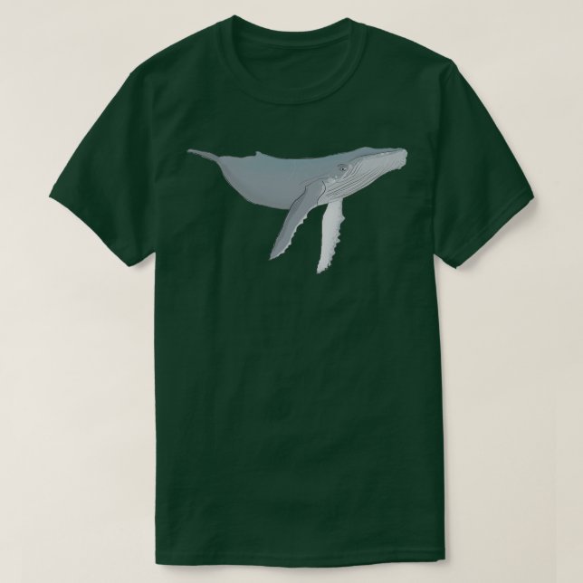 Humpback Whale 12 T-Shirt (Design vorne)