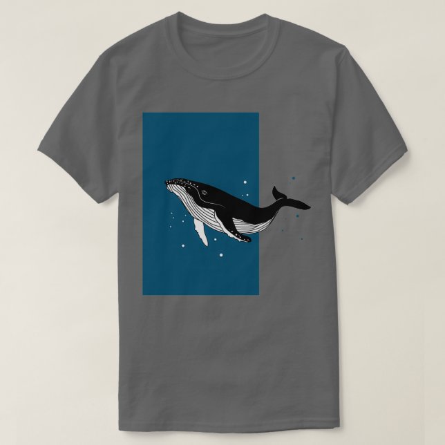 Humpback Whale 15 T-Shirt (Design vorne)