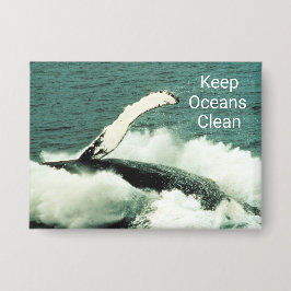 Humpback Whale Beauty Breaching: Schaltfläche Button