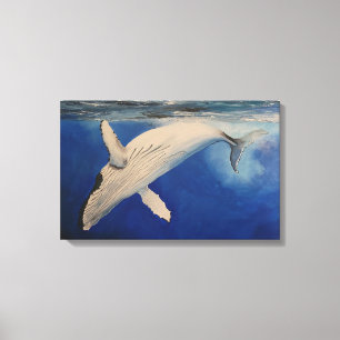Humpback Whale Leinwanddruck