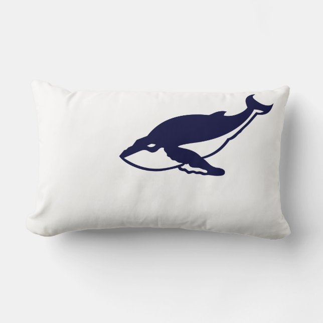 Humpback Whale Lendenkissen (Vorderseite)