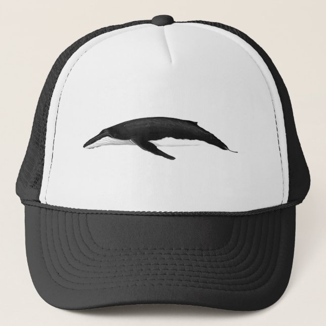 HUMPBACK WHALE TRUCKERKAPPE (Vorderseite)