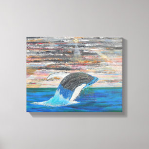 HUMPBACKS LEINWANDDRUCK