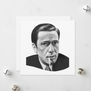 Humphrey Bogart Feiertagskarte