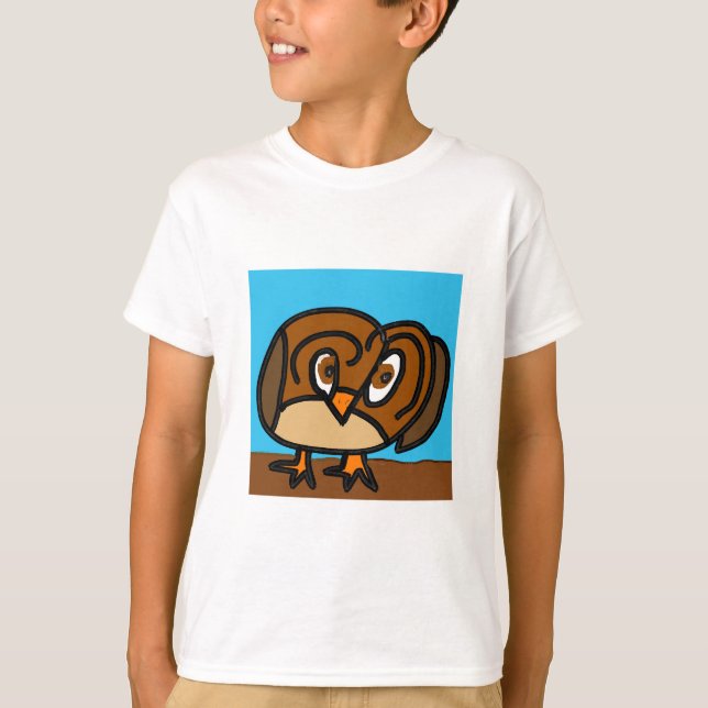 Humphrey Eule 🦉 T-Shirt (Vorderseite)