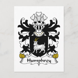 Humphrey Familienwappen Postkarte