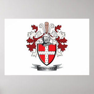 Humphrey Familienwappen-Wappen Poster
