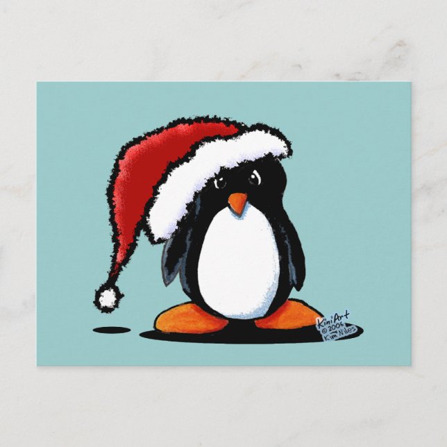 Humphrey Penguin Postkarte (Vorderseite)