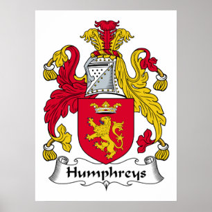 Humphreys Familienwappen Poster