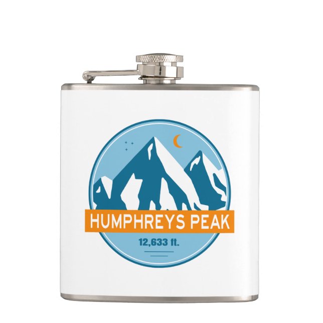 Humphreys Peak Arizona Flachmann (Vorderseite)