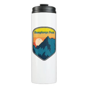 Humphreys Peak Arizona Sonnenaufgang Thermosbecher