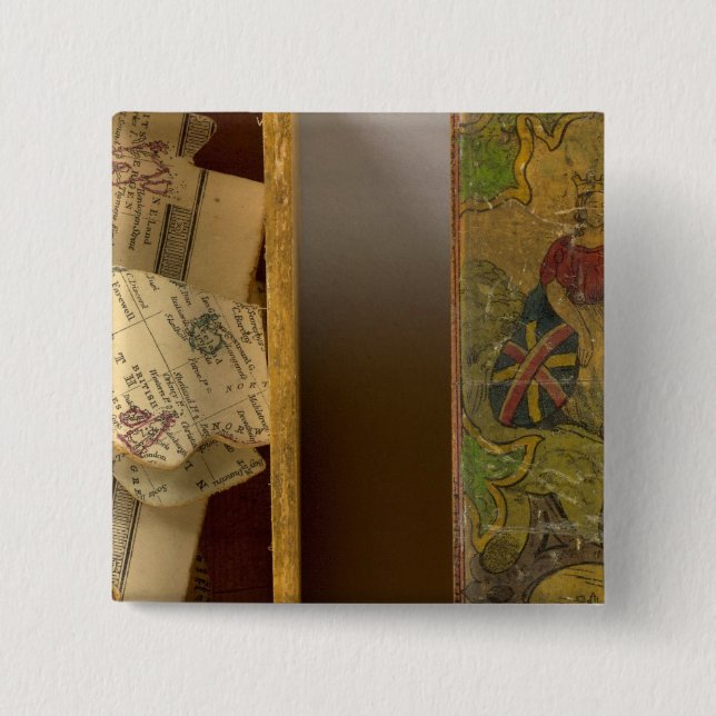 Humphries-Weltkarte Button (Vorderseite)