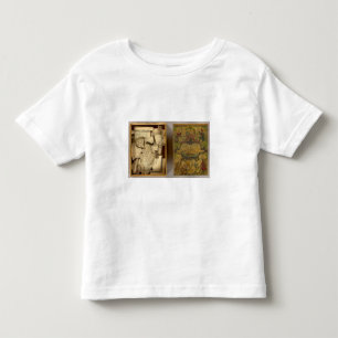 Humphries zergliederte Weltkarte Kleinkind T-shirt