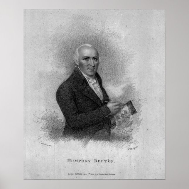 Humphry Repton Poster (Vorne)
