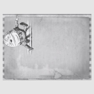Humpty Dumpty Alice im Wunderland Decoupage Seidenpapier