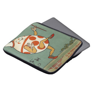 Humpty Dumpty, alte Mother-Goose-Kinderreimweishei Laptopschutzhülle